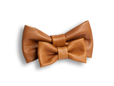 Nahast kikilipsud, Isa ja poja komplekt, Nâru, konjaki värvi